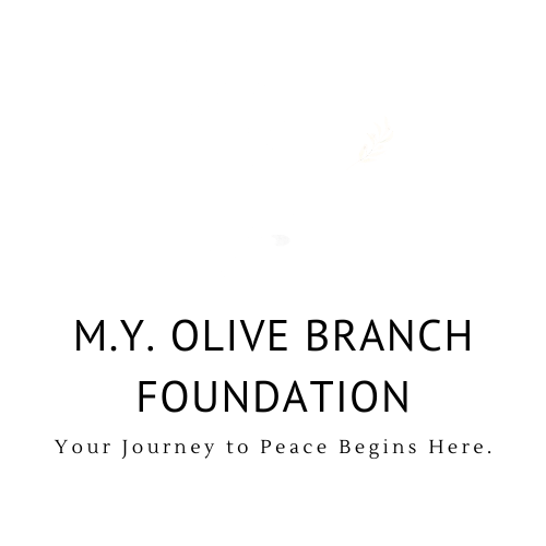 Dove carrying olive branch in mouth that flies into frame and settles over the company name